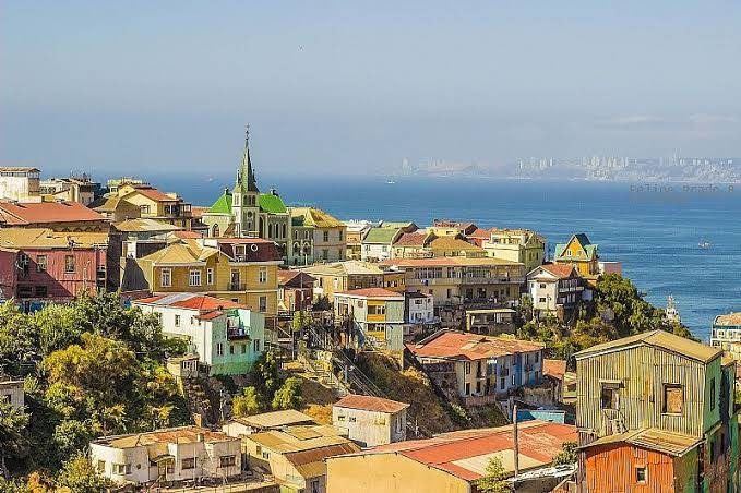 Casas coloridas de Valparaíso